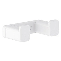 Крючок двойной, белый Hansgrohe AddStoris 41755700