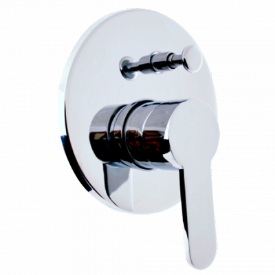 ZA086 ZAMBEZI Смеситель для душа встраиваемый с выключателем, в комплекте 