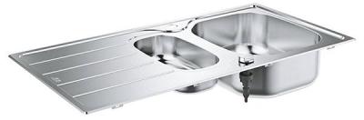 Мойка K200, оборачиваемая, 965x500, нержавеющая сталь Grohe 31564SD1