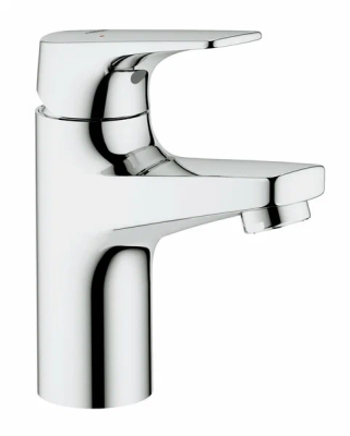 Смеситель для раковины, гладкий корпус, хром Grohe BauFlow 23156000