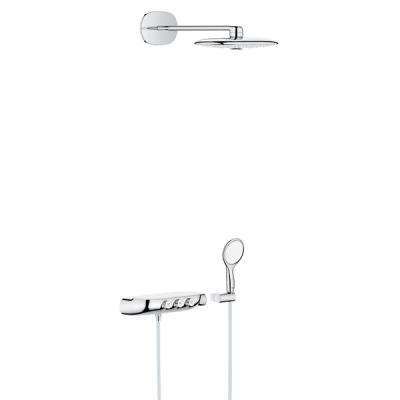26443000 Rainshower System SmartControl 360 DUO Combi Набор для комплектации душа с термостатом, вне