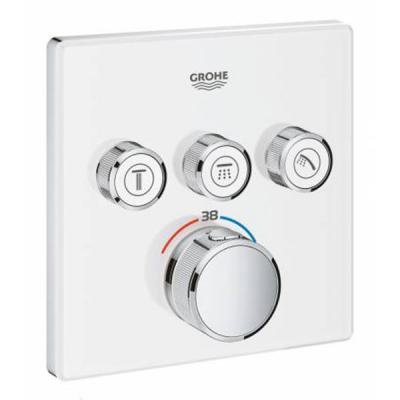 Термостат, встраиваемый, на 3 выхода, белая луна Grohe Grohtherm SmartControl 29157LS0