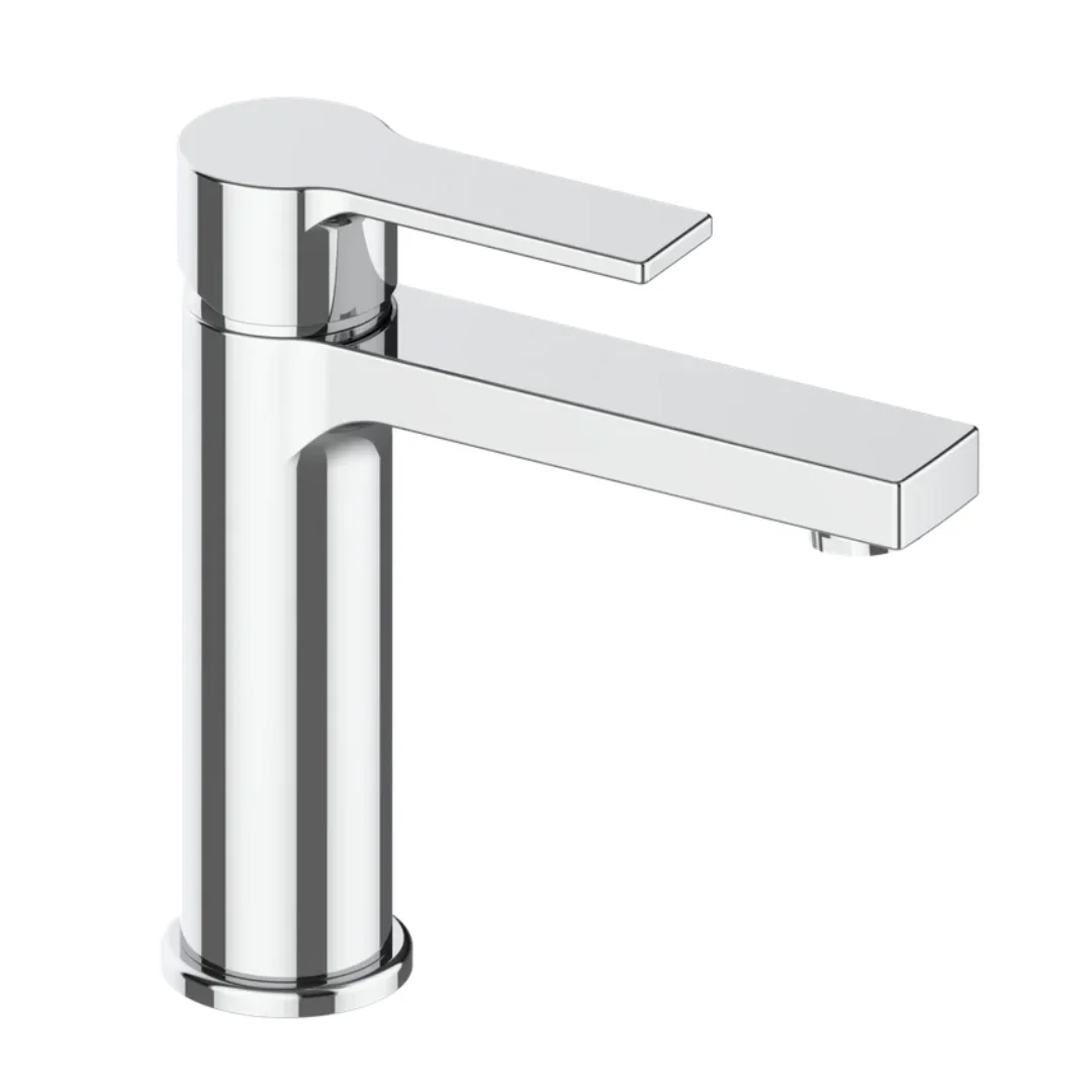 Смеситель для раковины, без донного клапана хром VODA Raft RF26