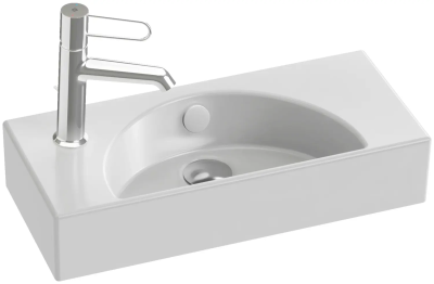 Раковина 50х22, правая, белая Jacob Delafon Odeon Rive Gauche EGO112-56-00