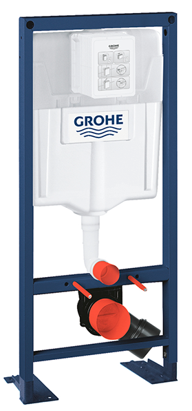 Инсталляция для подвесного унитаза, усиленная Grohe Rapid SL 38584001