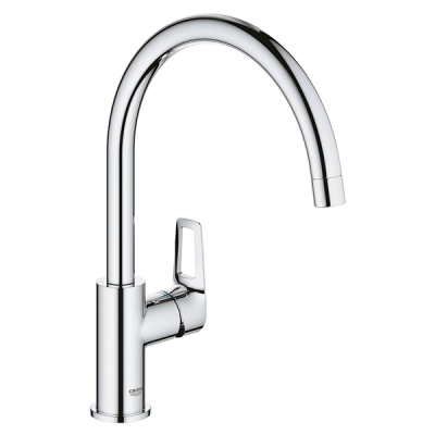 Смеситель для кухни, высокий излив, хром Grohe BauLoop 31368001