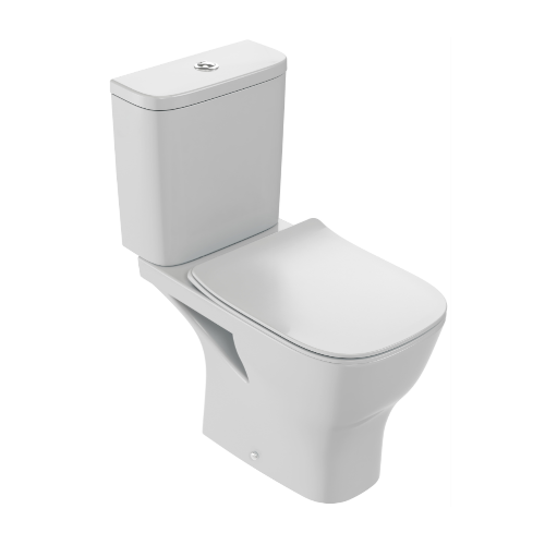 Унитаз напольный, безободковый, белый Jacob Delafon Struktura UJAJ102-WTE