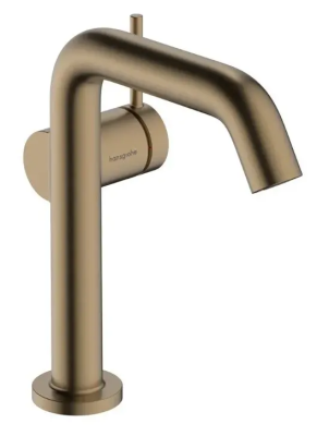 Смеситель для раковины 150, с донным клапаном, бронза Hansgrohe Tecturis S 73340140