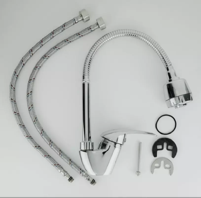 Смеситель для кухни, хром КЛЕВЕР Универсал УН519