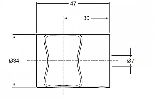 E30627-BLV Nouvelle Vague Держатель для ручного душа, черный матовый