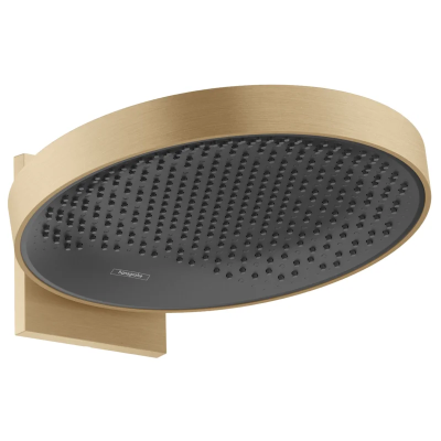 Верхний душ 360, с настенным креплением, бронза Hansgrohe Rainfinity 26230140