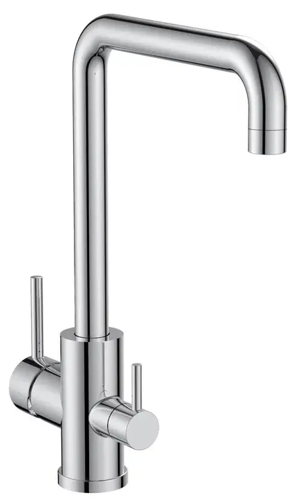 Смеситель для кухни, с подключением к фильтру, хром VODA FW519