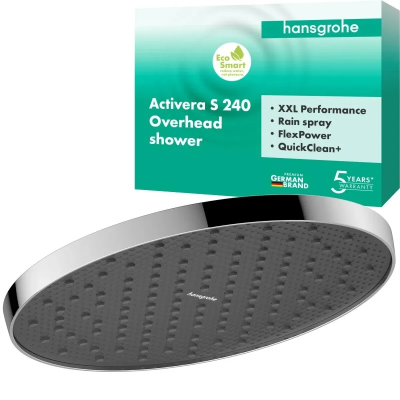 Верхний душ, хром Hansgrohe Activera S 240 1jet 28056000