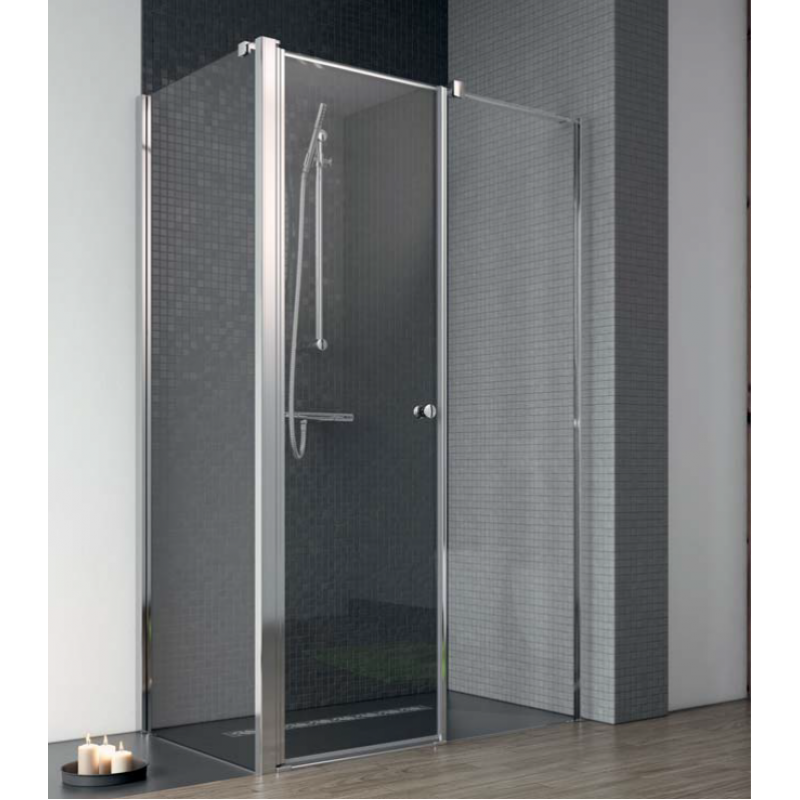 Стенка боковая 900х1970, левая, прозрачное стекло, хром Radaway Eos II KDS 3799411-01L