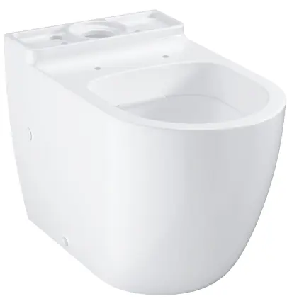 Унитаз напольный, безободковый, белый Grohe Bau Ceramic 39910000