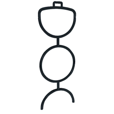 Держатель для полотенца Saniplast MOON (черный) 1FME500101