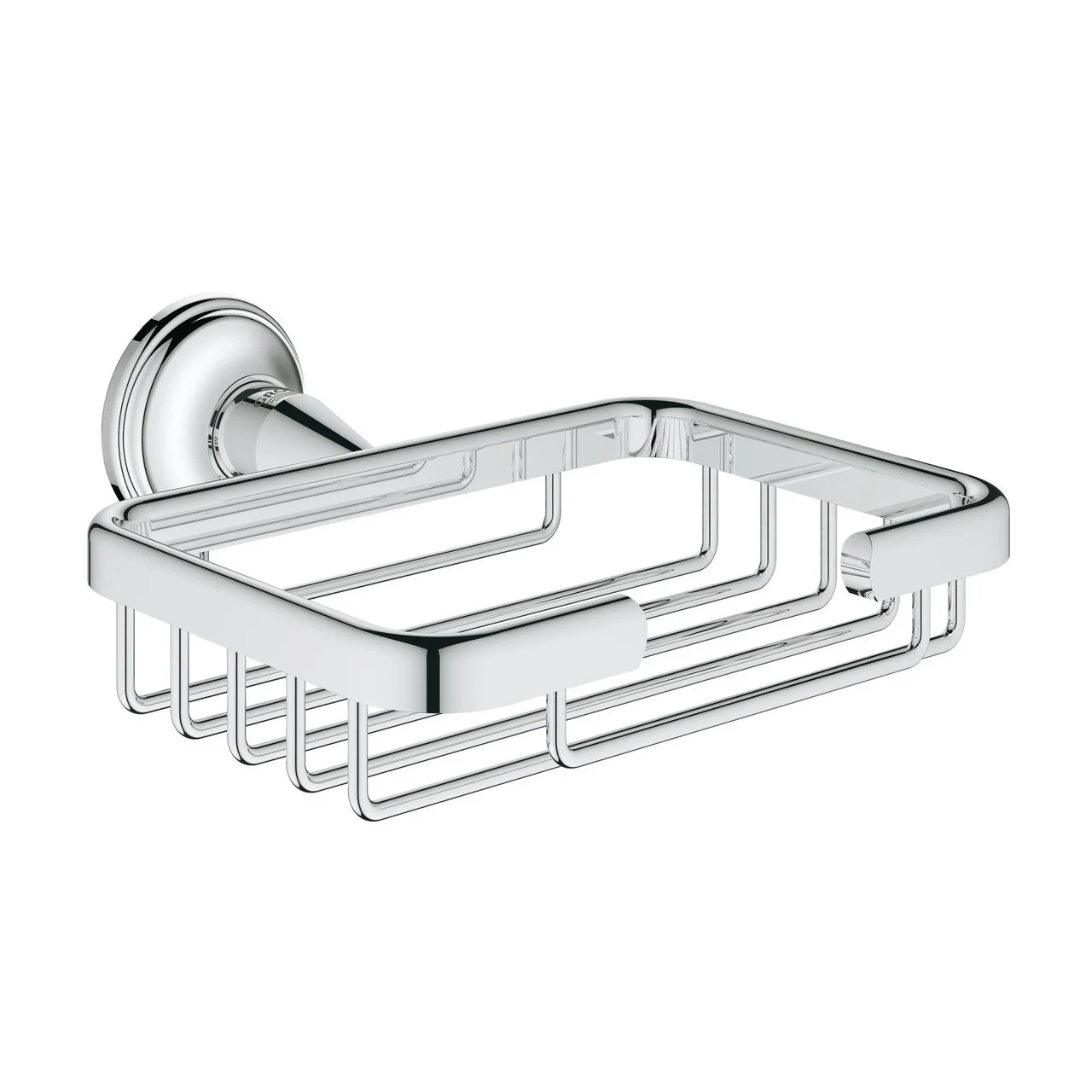 40659000 Essentials Authentic Полочка- решетка для мыла маленькая, металл, хром