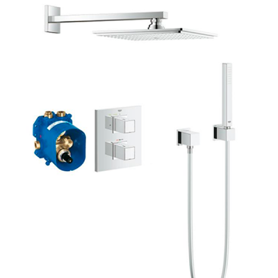 34506000 Grohtherm Cube Душевая система с термостатом встроенным 