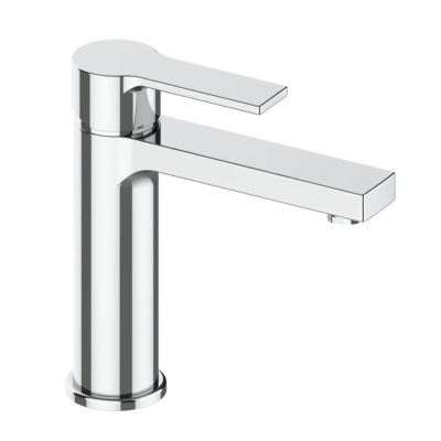 Смеситель для раковины, без донного клапана хром VODA Raft RF26