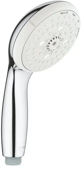 Ручной душ, 4 вида струи, хром Grohe New Tempesta 100 28578001