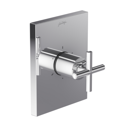 Переключатель потоков, встраиваемый, лицевая панель, хром Jacob Delafon Modulo E75415-CP