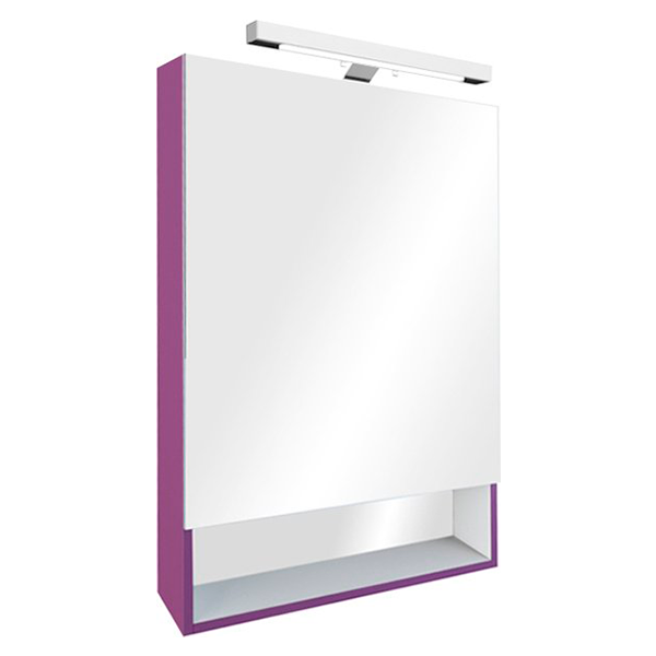 Зеркало-шкаф 60, фиолетовое Roca Gap ZRU9302751