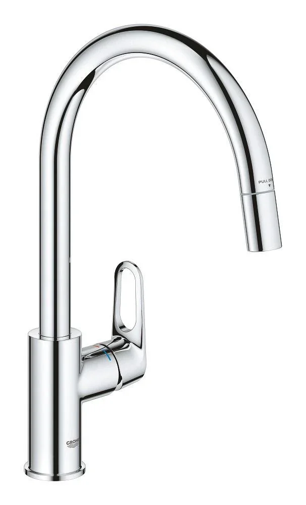 Смеситель для кухни, хром Grohe BauFlow 30549000