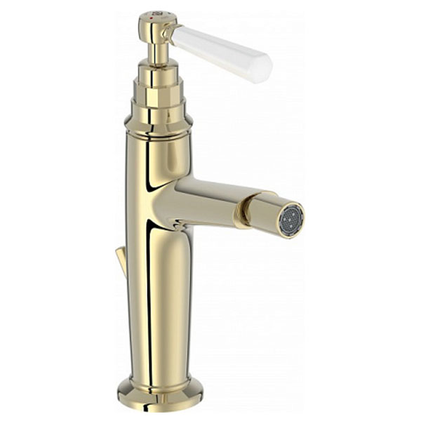 Смеситель для биде с донным клапаном, золото Jacob Delafon Cleo 1889 E24310-BGG