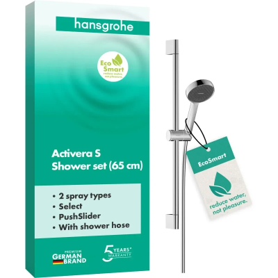 Душевой гарнитур 650, хром Hansgrohe Activera Select S 2jet 28044000