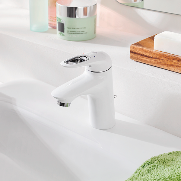 Смеситель для раковины, размер S, белая луна Grohe Eurostyle 33558LS3