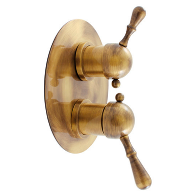 Смеситель для душа, встраиваемый, бронза Rav Slezak L086SM