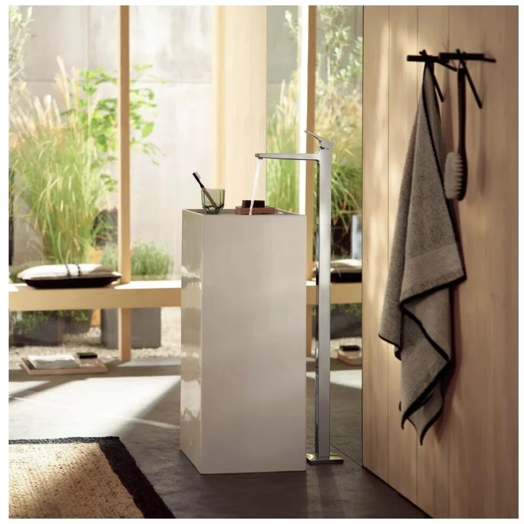 Смеситель для ванны, напольный, хром Hansgrohe Metropol 32532000