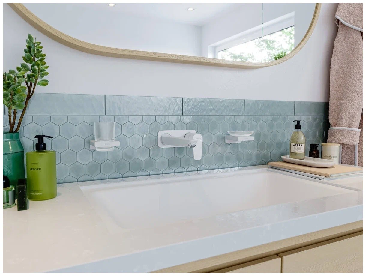 Мыльница с держателем, белая Hansgrohe AddStoris 41746700