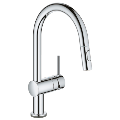 Cмеситель для кухни, сенсорный, C-излив, хром Grohe Minta Touch 31358002