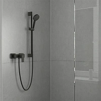 Смеситель для душа, черный Hansgrohe Vernis Shape 71650670