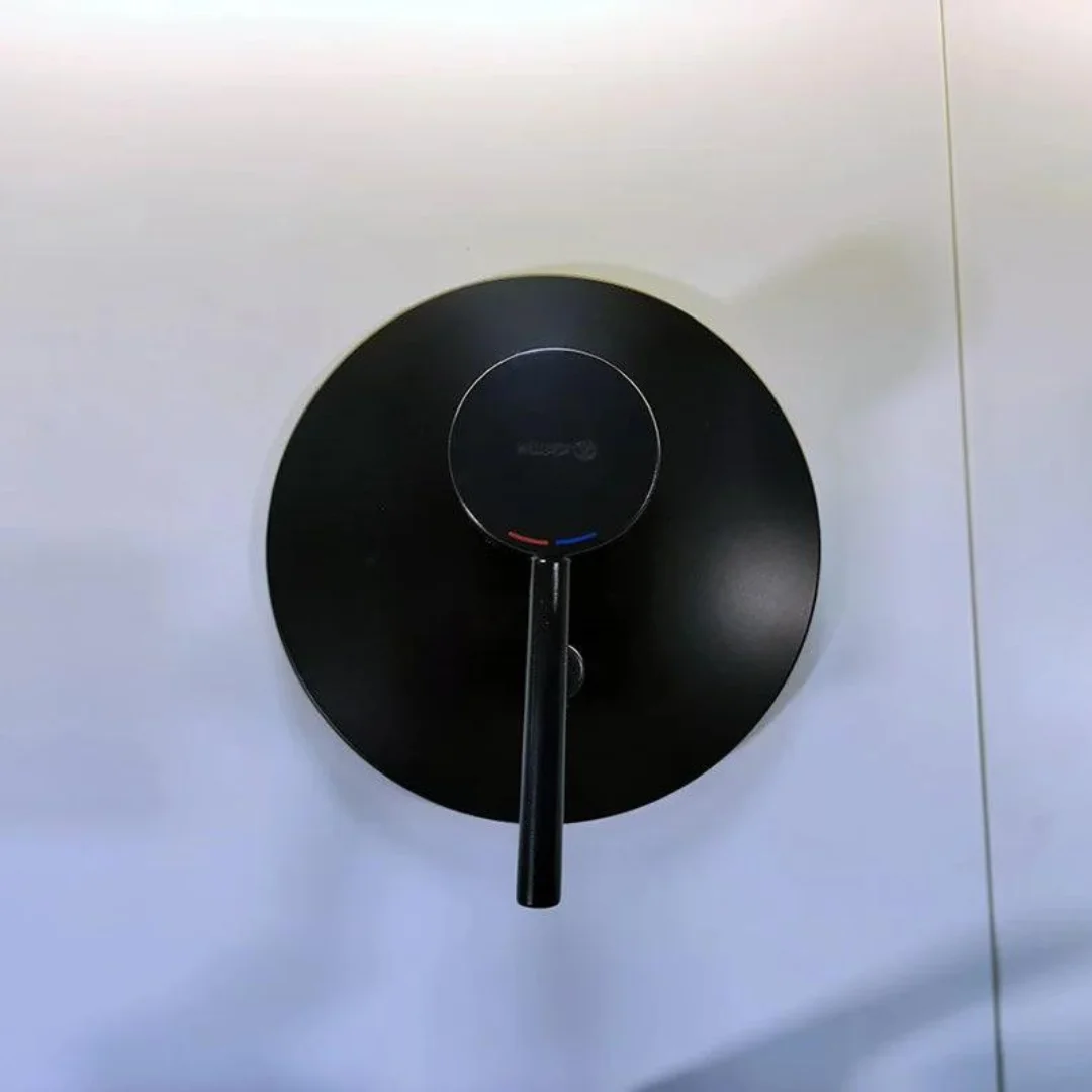 Смеситель для душа, встраиваемый, черный Kludi Bozz 386503976