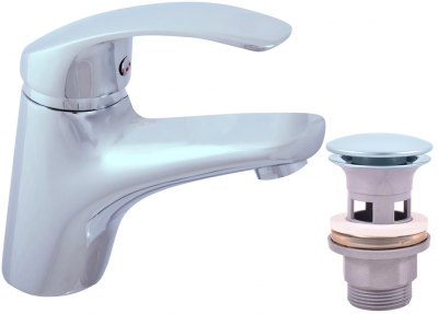Смеситель для раковины с донным клапаном Rav Slezak Mississippi MS027.5