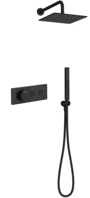 Душевая система с термостатом для душа, встраиваемая, 7в1, черный Jacob Delafon Grands Boulevards K2