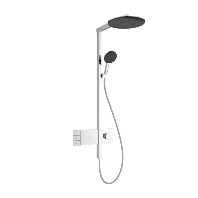 Душевая система с термостатом для душа, хром Hansgrohe Raindance Alive S Showerpipe 300 24596000