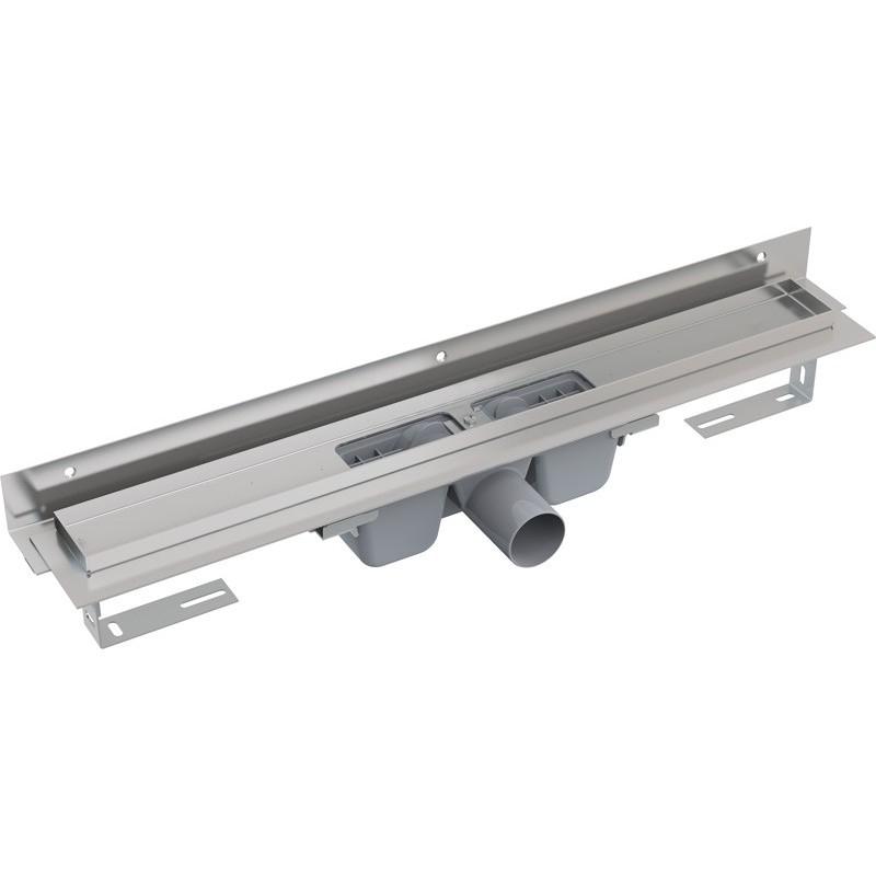 Трап линейный для душа, с регулируемым краем к стене Alcaplast APZ4-1150