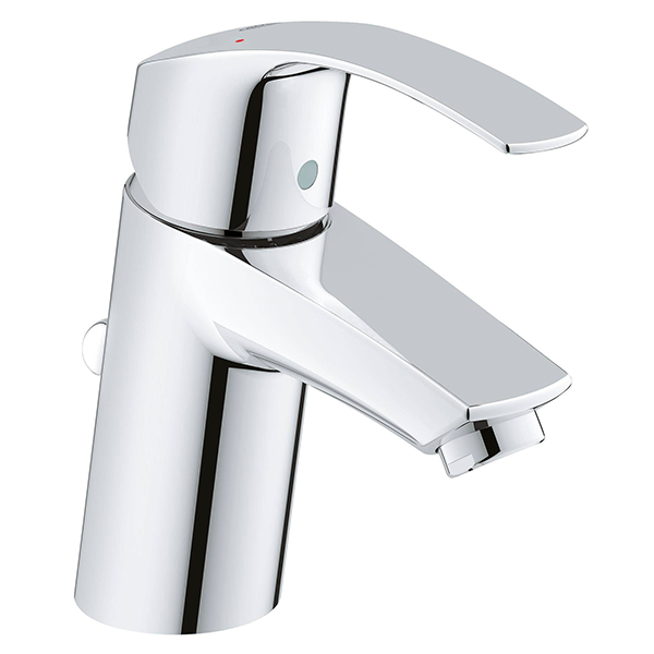 Смеситель для раковины, размер S, хром Grohe Eurosmart 33265002