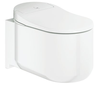 Унитаз-биде подвесной, альпин-белый, с функцией plasma cluster Grohe Sensia Arena 39354SH1