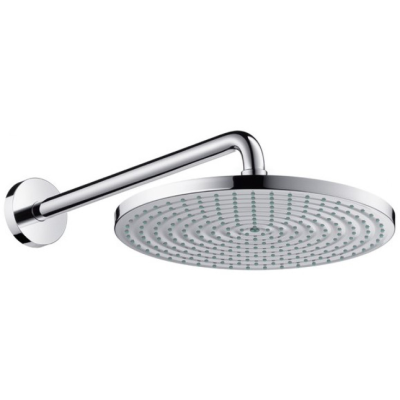 Верхний душ 300 с кронштейном 390, хром Hansgrohe Raindance S 27493000