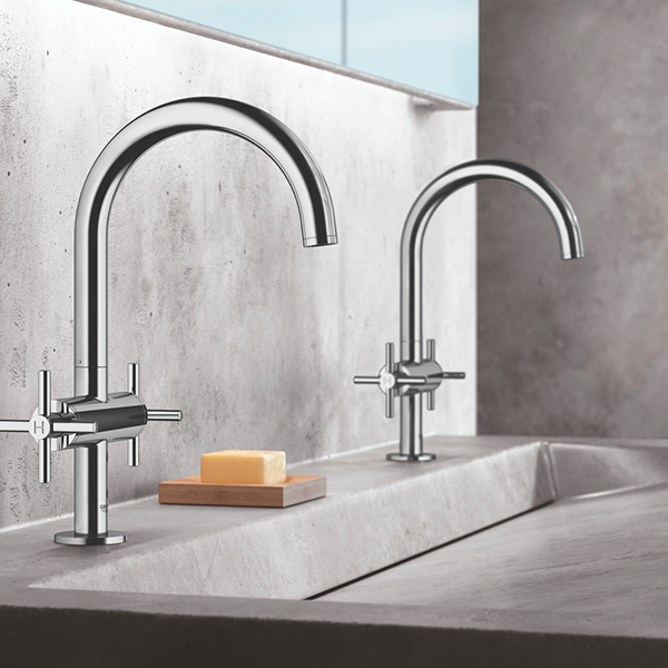 Смеситель для раковины, размер L, хром Grohe Atrio New 21019003