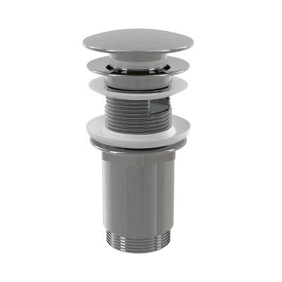 Донный клапан для раковины, большая заглушка Alcaplast Click-Clack A392C