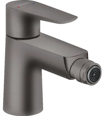 Смеситель для биде, шлиф.черный хром Hansgrohe Talis E 71720340