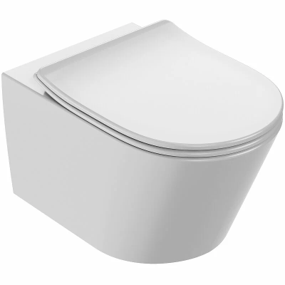 Унитаз подвесной, безободковый, белый Jacob Delafon Bastille EDAB102-00