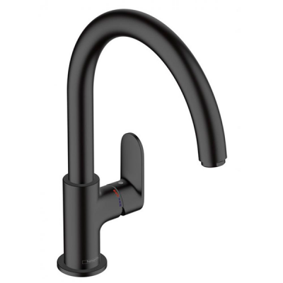 Смеситель для кухни 260, черный Hansgrohe Vernis Blend M35 71870670