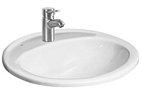 Раковина встраиваемая сверху 56, белая Roca Adora 7327203000