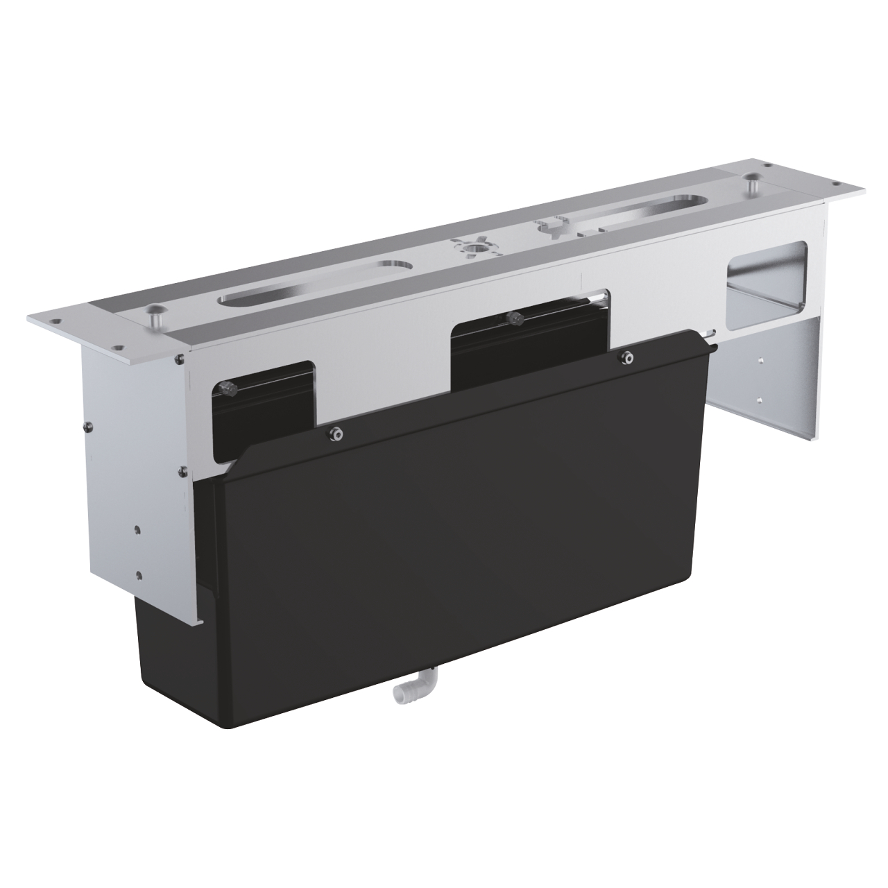 29037000 Комплект для ванны на 4/5 отверстий встраиваемая часть для монтажа на плиточном бортике